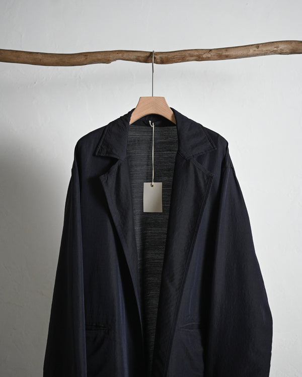 WASHED WOOL SILK TWILL SH-JKT