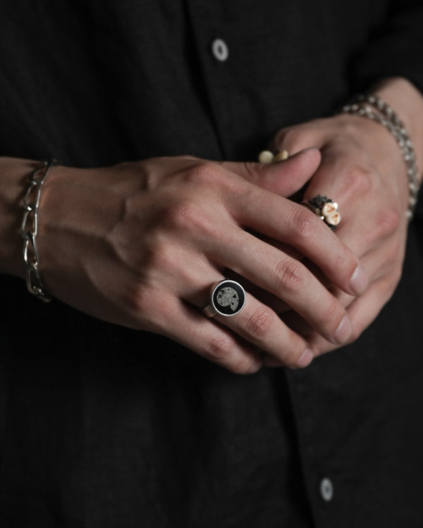 1990 - 2000's Silver Ring, CA035