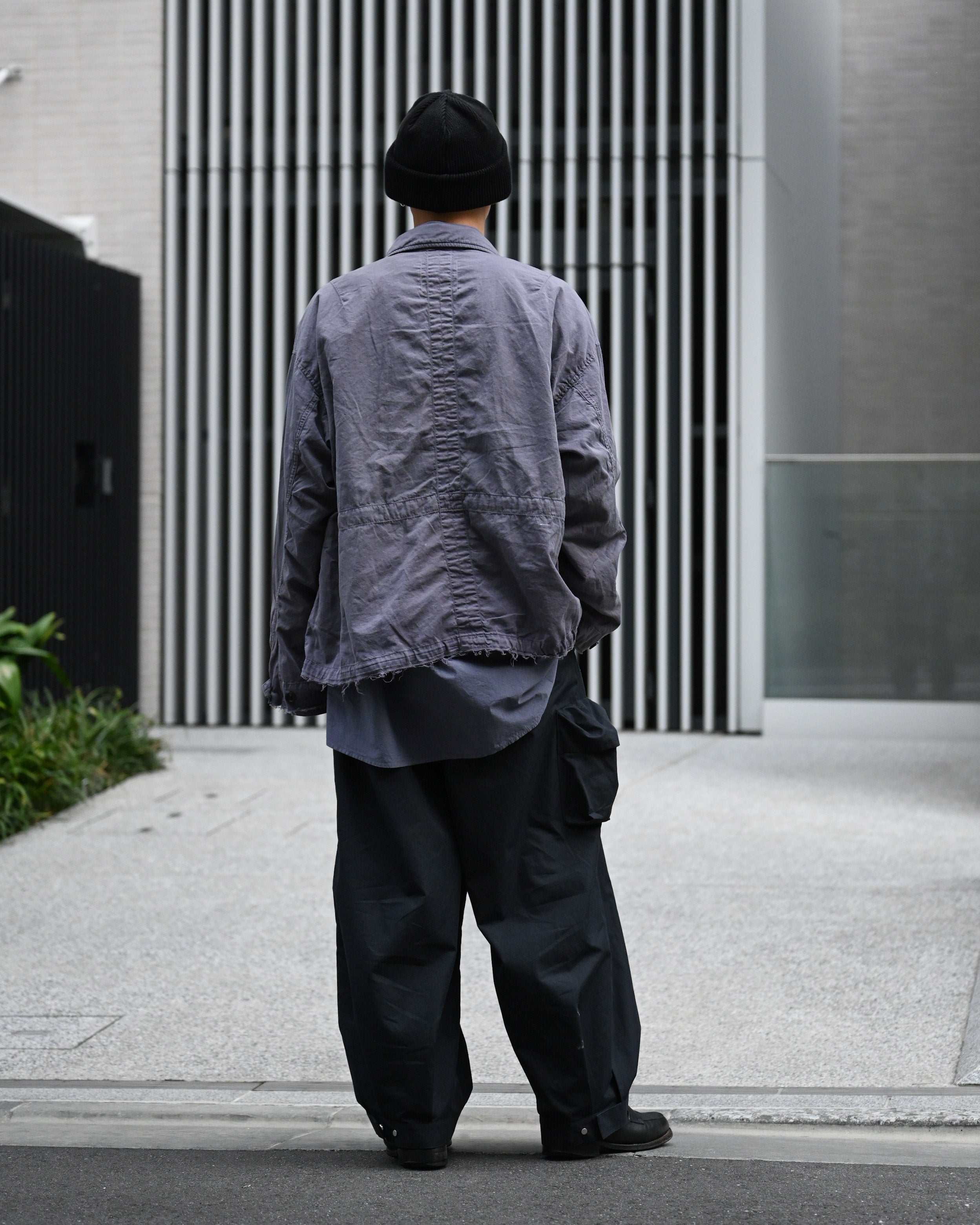 ANCELLM アンセルム - AGING FIELD JACKET, navy – coelacanth