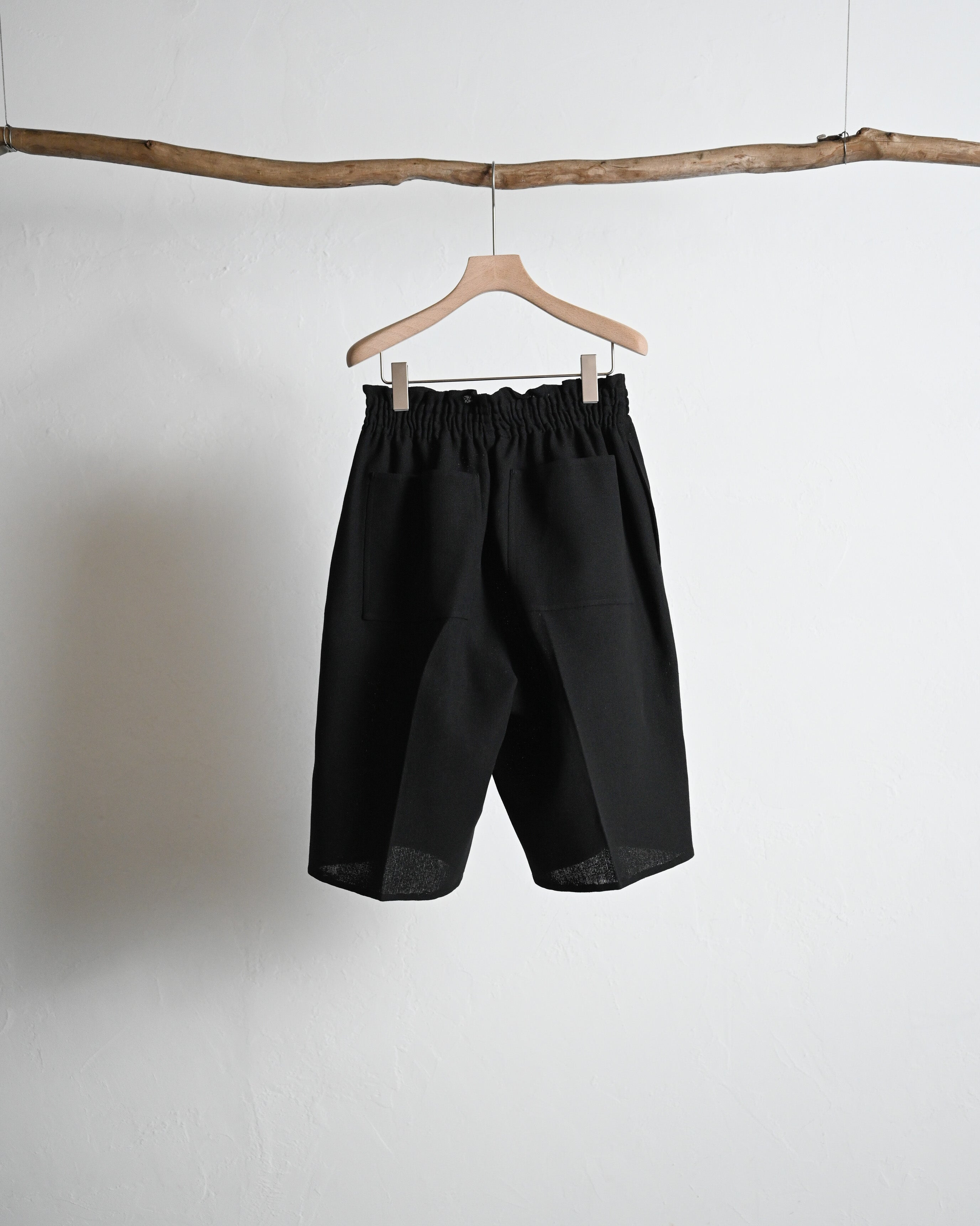 POSTELEGANT ポステレガント - WASHI PAPER WOOL REVER SHORTS