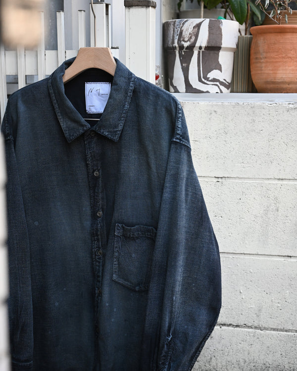 BRUSHSTROKE AGING SHIRT