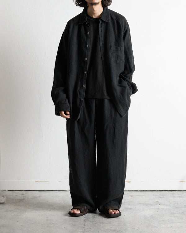 LINEN OVER SHIRT