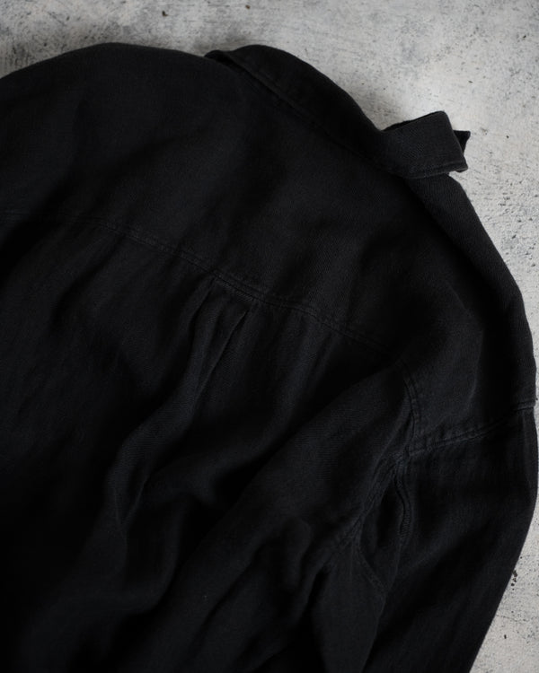 LINEN OVER SHIRT