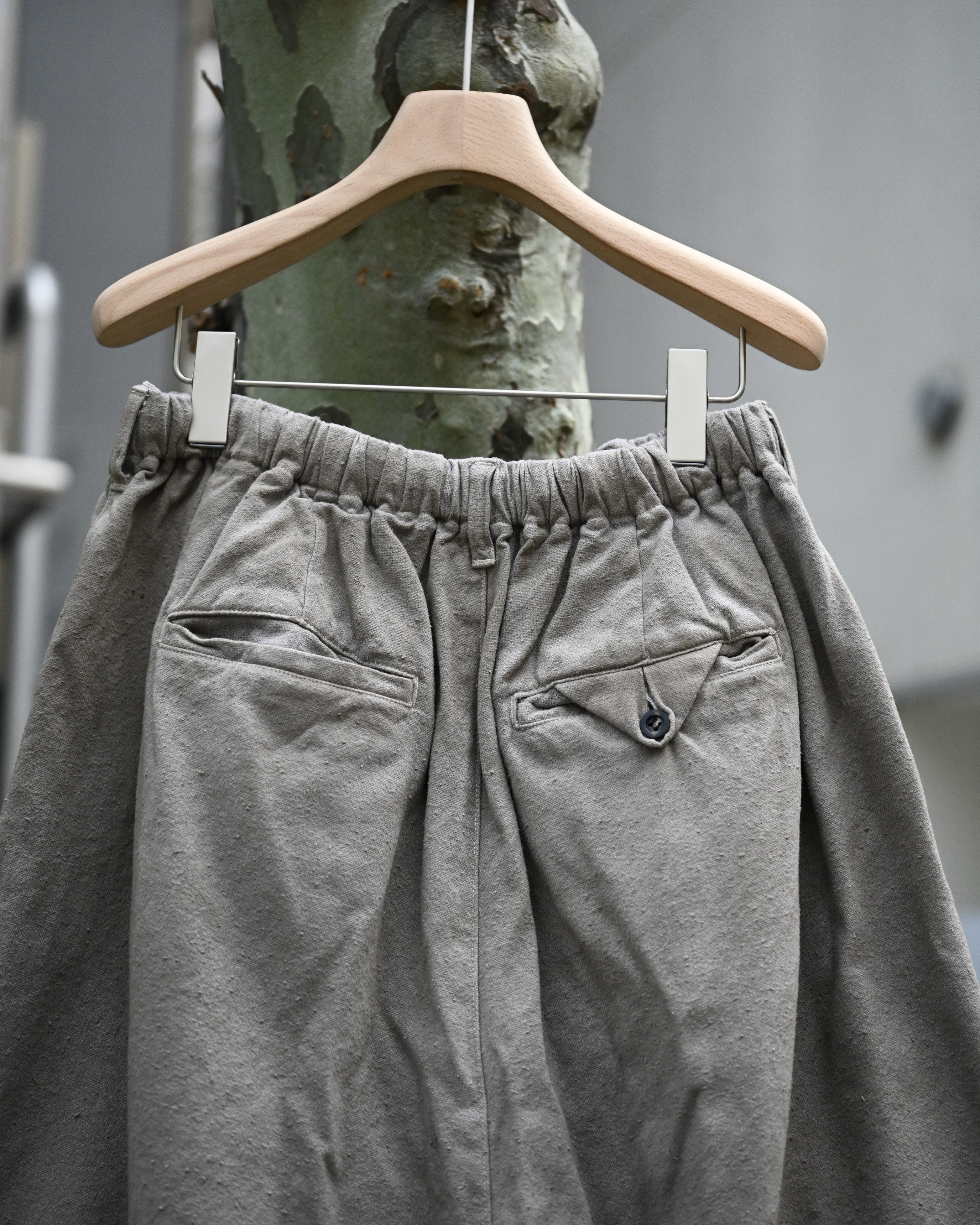 ANCELLM アンセルム - C/R DUCK SHORT PANTS, greige – coelacanth