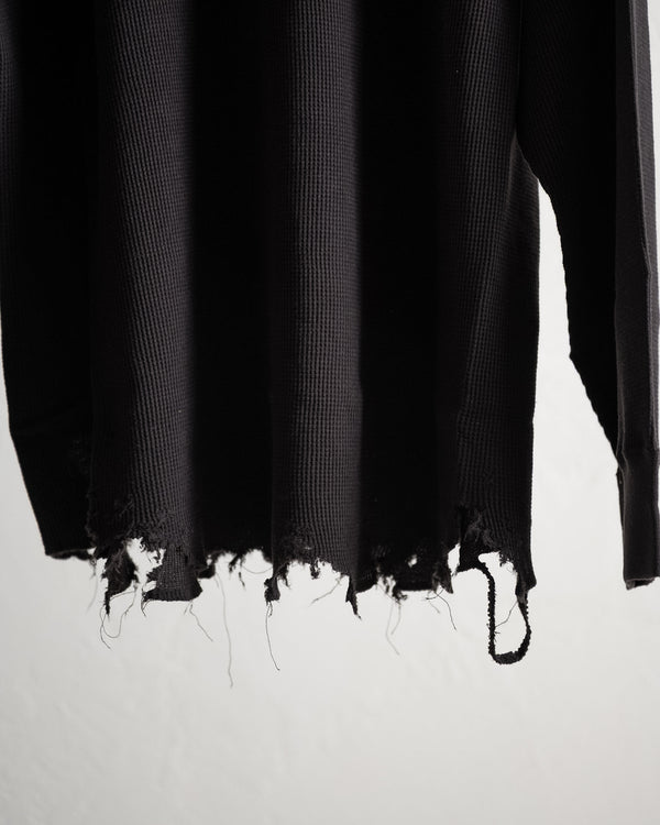 DAMAGE WAFFLE CREW LS, 3 colors