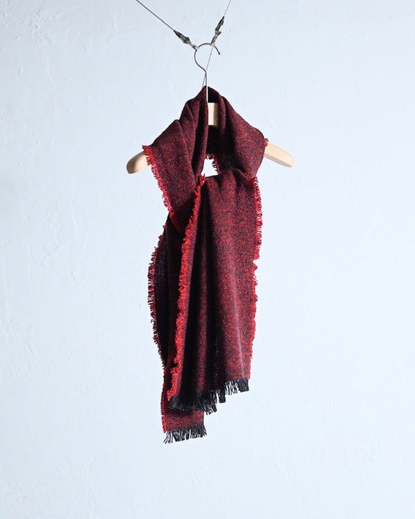 WOOL LONG SCARF-YOKO SAKAMOTO-COELACANTH