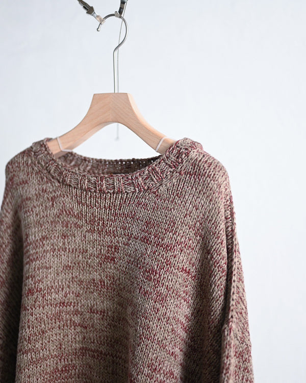 cotton mix color sweater