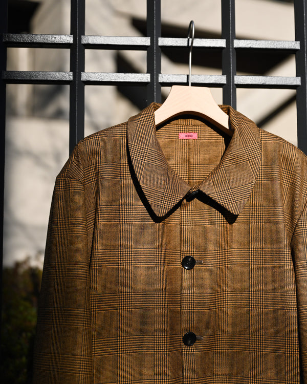 work jkt, silk wool