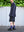 WOOL EXTRA WIDE SHORTS, navy stripe