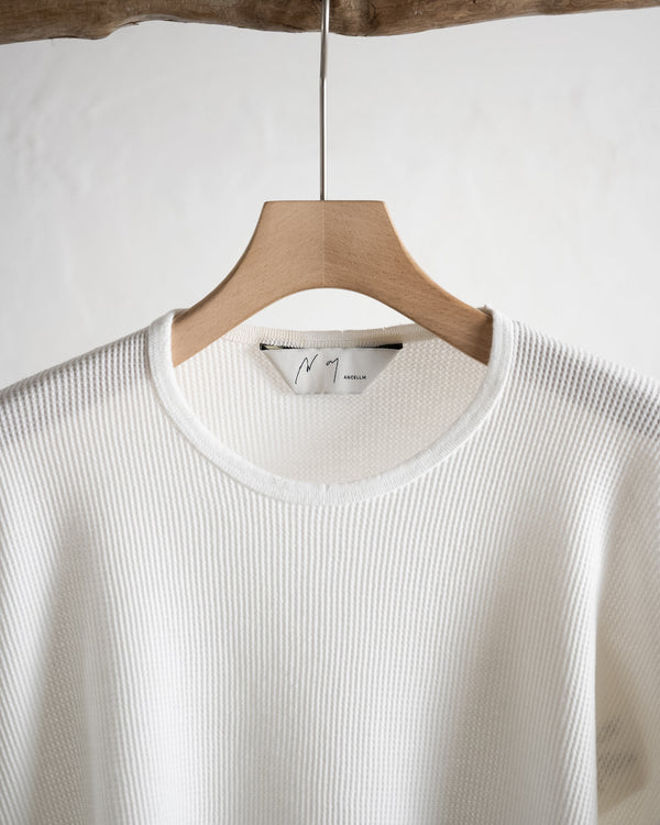 DAMAGE WAFFLE CREW LS, 3 colors
