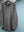 CREPE HALF ZIP SHIRT, greige