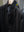 A-LINE TAILORED JACKET, charcoal brown mixed color kasuri