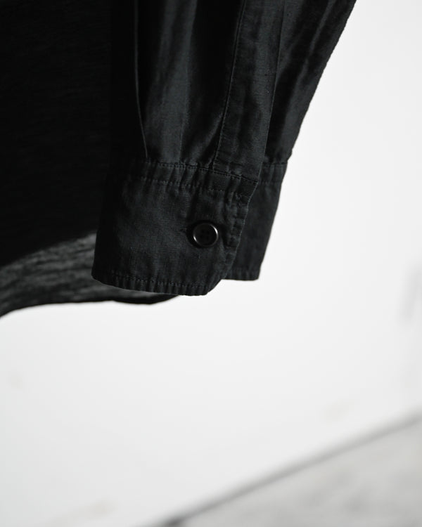 Our Knowledge Tucked Shirt, black
