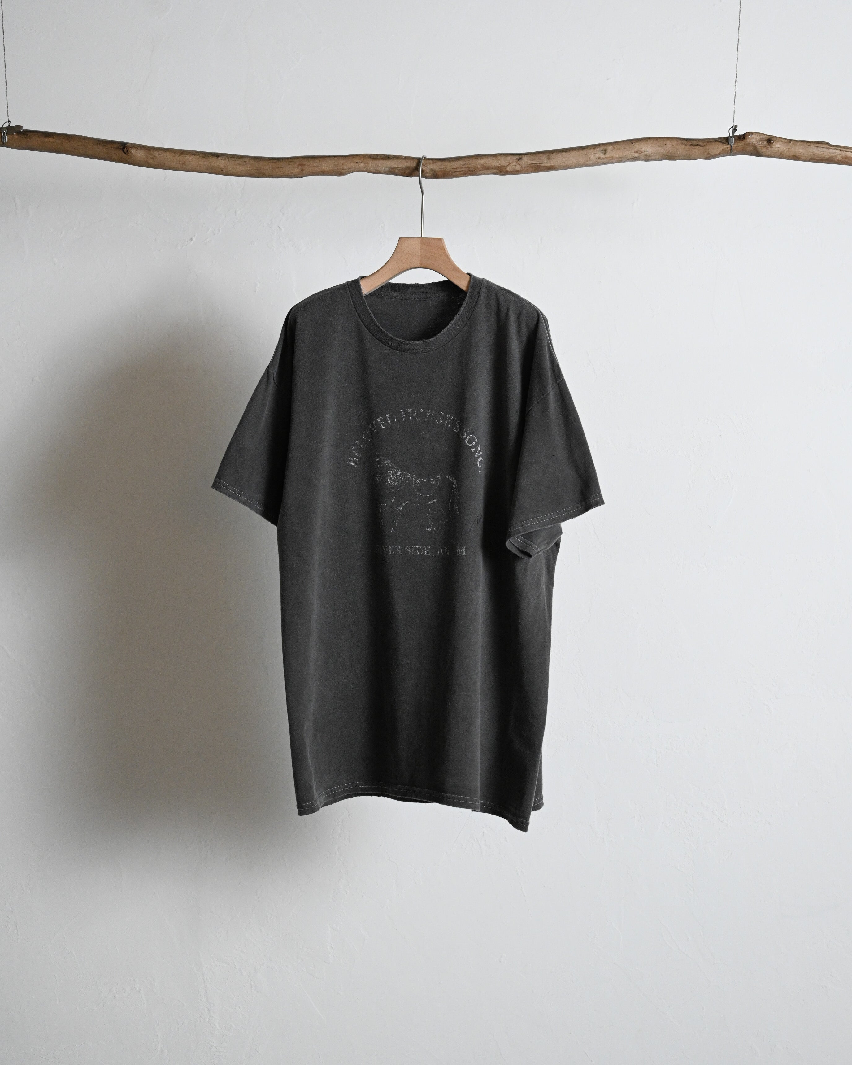 新品！　Ancellm FADING HORSE SS(BLACK) ANCELLM アンセルム - FADING HORSE SS, black – coelacanth