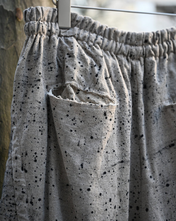 EX. BAGGY PANTS, airbrushed dyed fabrics