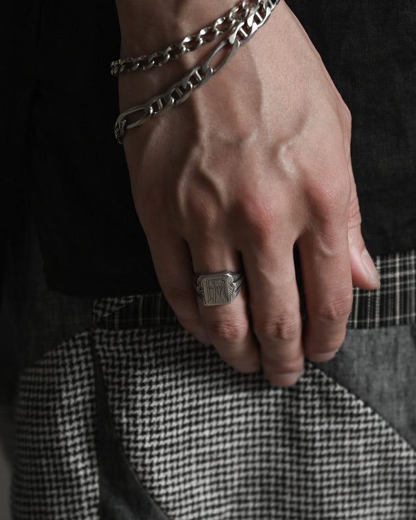 1930 - 1950's Silver Ring, CA002