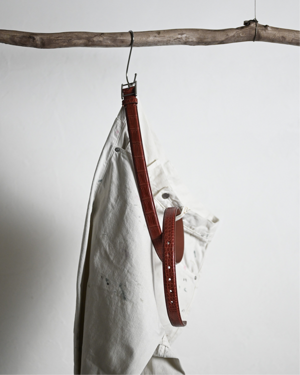 Dress-Belt, Porosus Crocodile