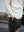 BACK CREPE JERSEY / CREW NECK LONG SLEEVE, ecru