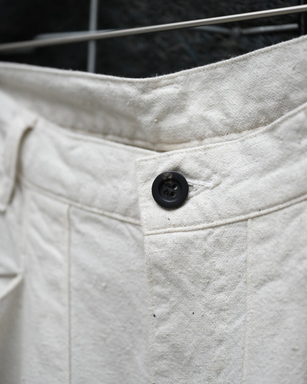 C/R DUCK DOUBLE KNEE PANTS, white