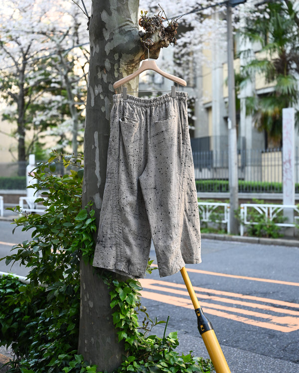 EX. BAGGY PANTS, airbrushed dyed fabrics