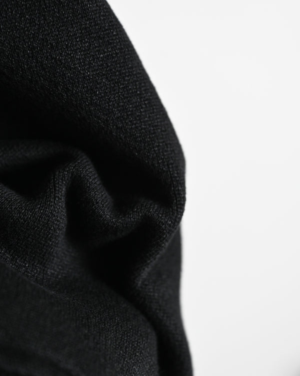HEMP COTTON KNIT BLOUSON
