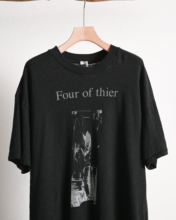 My H/S TEE"FOUR OF THEIR", black