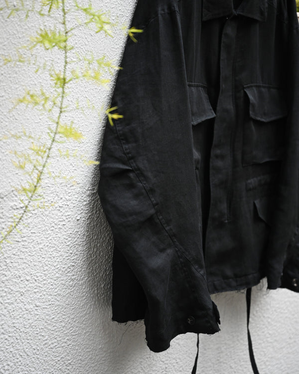 100/S LINEN FIELD JACKET