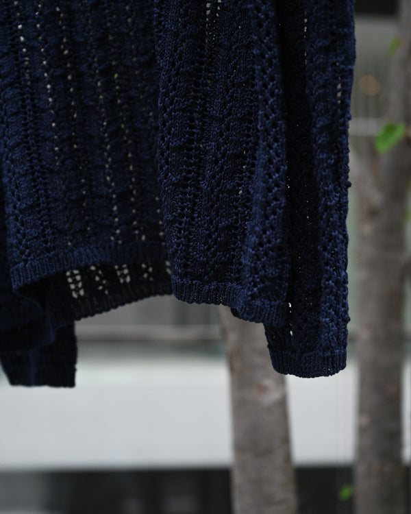 Ex. Mesh V Neck Sweater