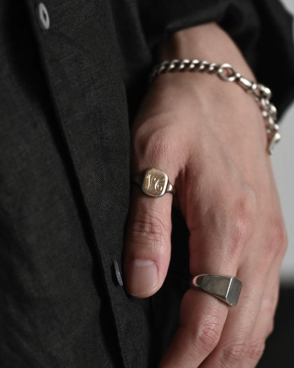 1930 - 1950's Silver Ring, CA038