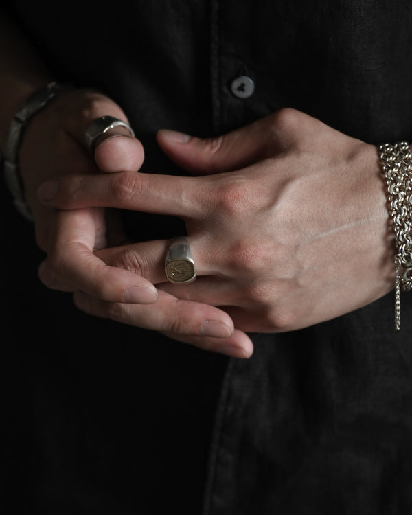 1930 - 1950's Silver Ring, CA004