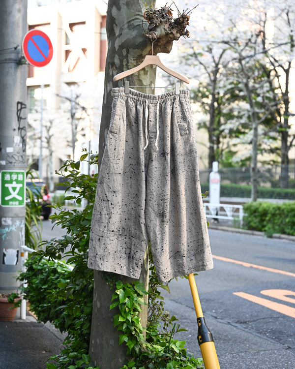 EX. BAGGY PANTS, airbrushed dyed fabrics