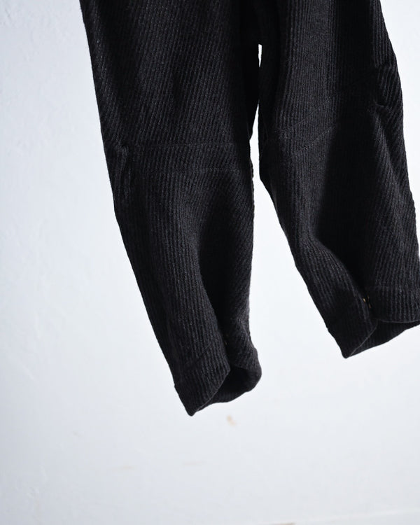 Wool linen kersey hook pants