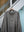CREPE HALF ZIP SHIRT, greige