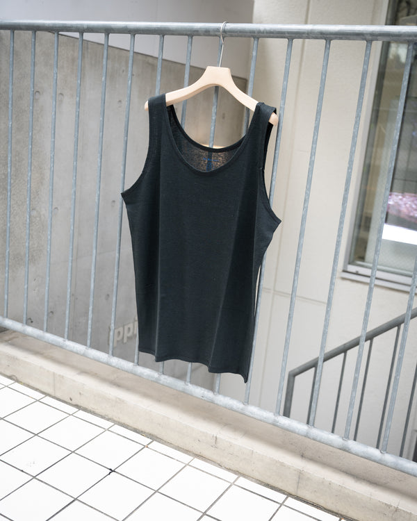 RELAXED LINEN JERSEY / ATHLETIC SHIRT