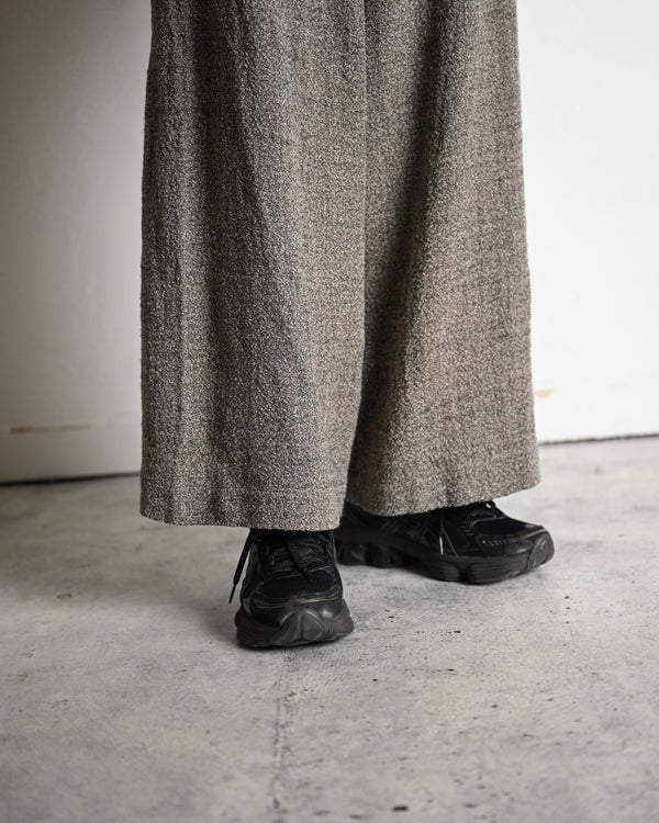 BAGGY PANTS, special twisted yarn fabrics