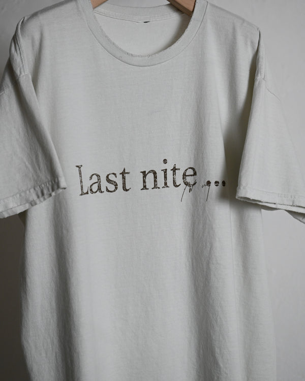 LAST NITE SS, off