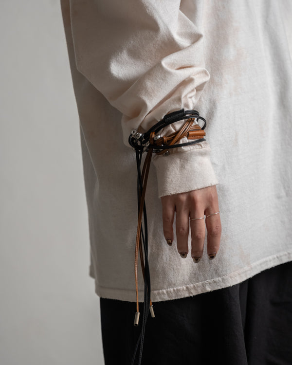 LEATHER ROPE BRACELET