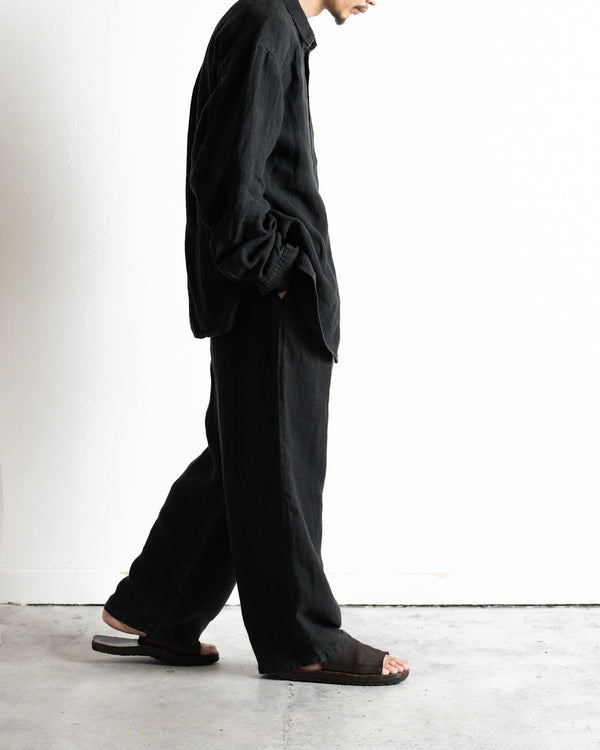 LINEN OVER SHIRT