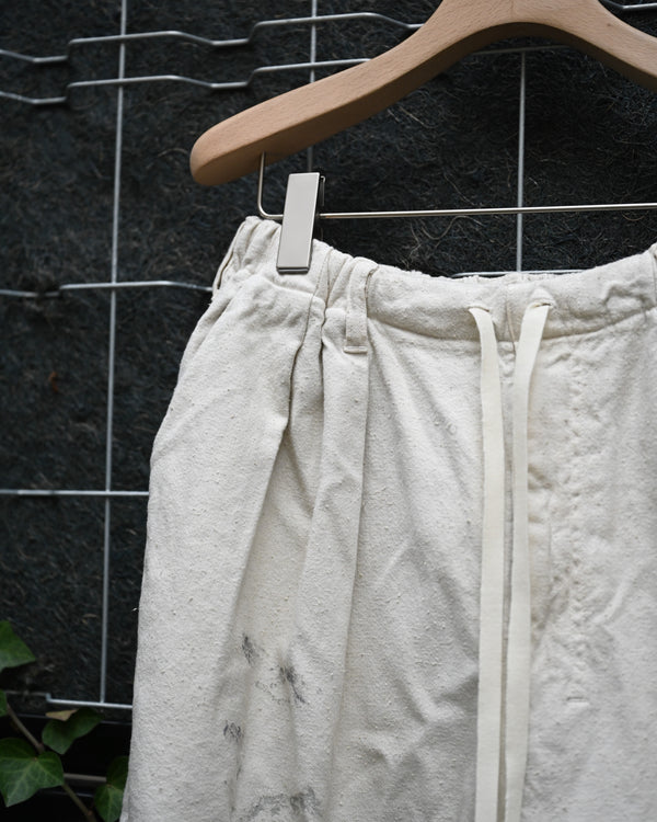 C/R DUCK SHORT PANTS, white