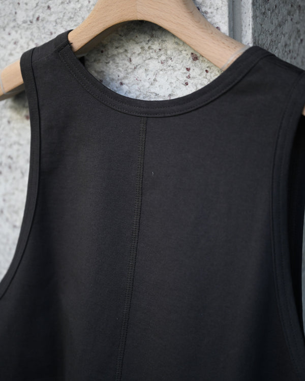 INNER SHIRT-charcoal, heavy single jersey