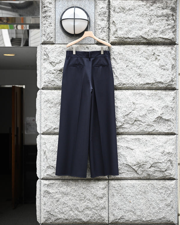FINE WOOL REVER TROUSERS