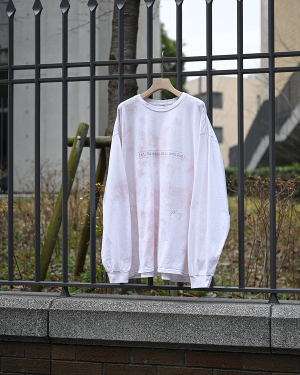 UNEVENNESS CATS AND DOGS LS, pink