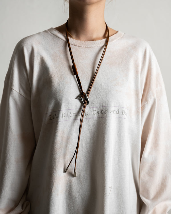 LEATHER ROPE BRACELET