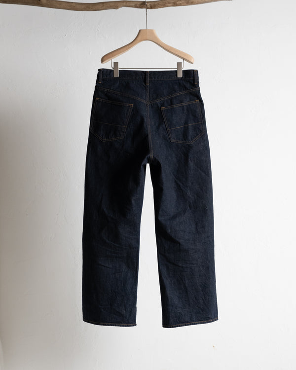 #08 SELVEDGE MIDDLE STRAIGHT 5P DENIM PANTS OW