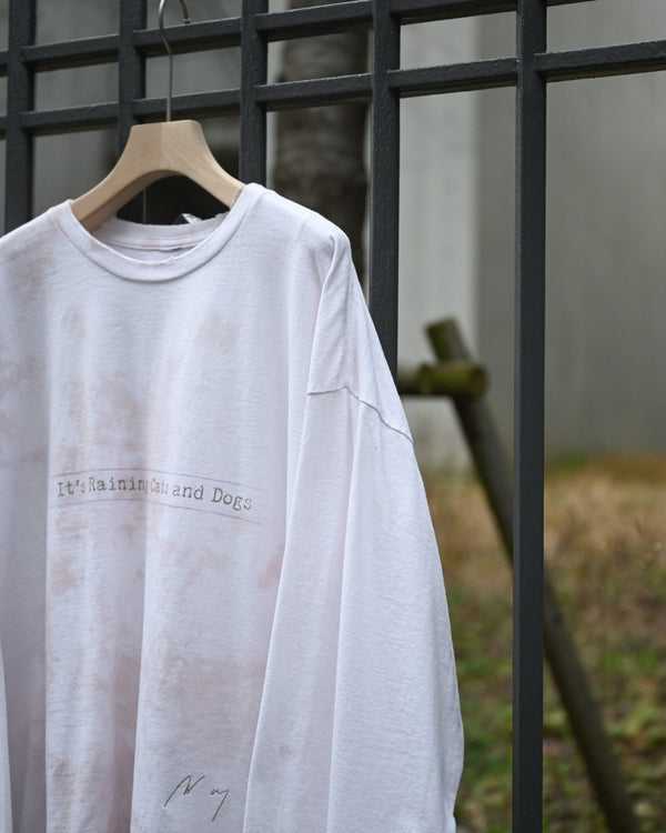 UNEVENNESS CATS AND DOGS LS, pink