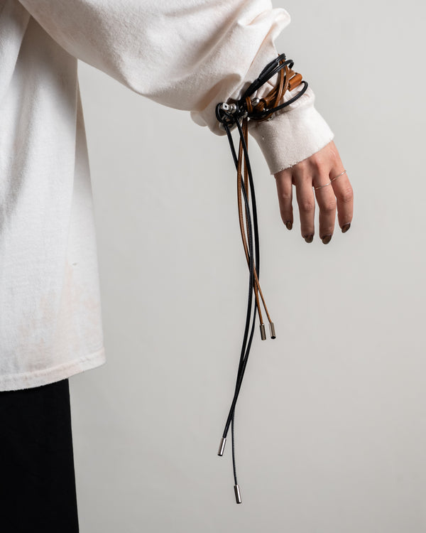 LEATHER ROPE BRACELET