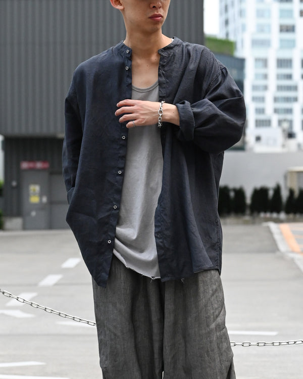 大麻シャツ 3, 墨黒
