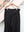 BELTED CREPE TUCK SLACKS, black