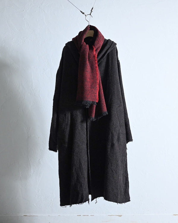 WOOL LONG SCARF-YOKO SAKAMOTO-COELACANTH