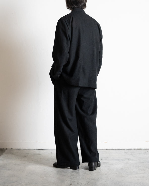 DOUBLE TAILORED JACKET, BLACK